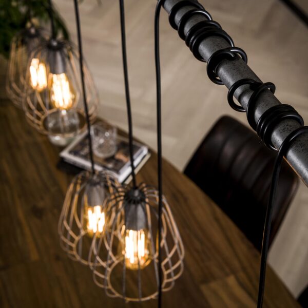 D - Hoyz - Hanglamp Lampoon - 7 Lampen - 150x18x150