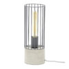 be22-6189-484b-b0d4-85fd6ce58d96.jpg D - Hoyz - Tafellamp Cilinder - Wire Frame - Diameter 12 - Grijs/Zwart