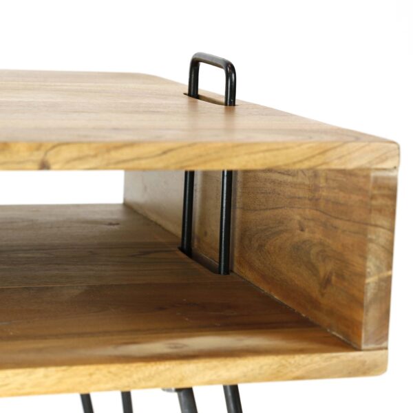 bee4-5008-454c-810a-dcce7b915b1c.jpg D - Hoyz - Salontafel Quadro - Acaciahout - 60x100x45 - Bruin