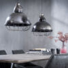 D - Hoyz - Hanglamp Industry Raster -  2xØ38 Lamp - Grijs