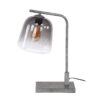 c21a-c506-49bf-bbc1-0266512388f6.jpg D - Hoyz - Tafellamp Grey Shaded - 1 Lamp - Grijs/Zwart
