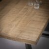 D - Hoyz - Bartafel Massief - 135x70x92 - Trapeziumvormig - Bruin