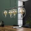 D - Hoyz - Hanglamp Chop XL - 4 Lampen - Zilverkleurig