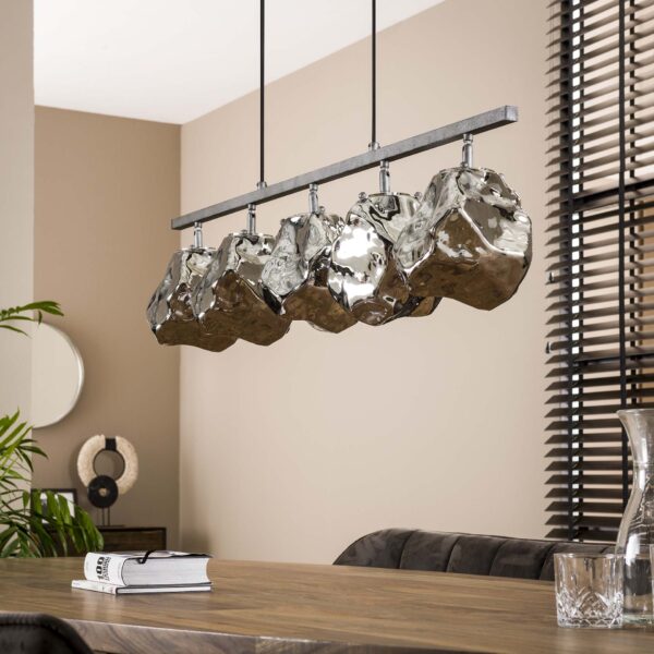 D - Hoyz - Hanglamp Rock - 5 Lampen - Rotsvorm - Industrieel