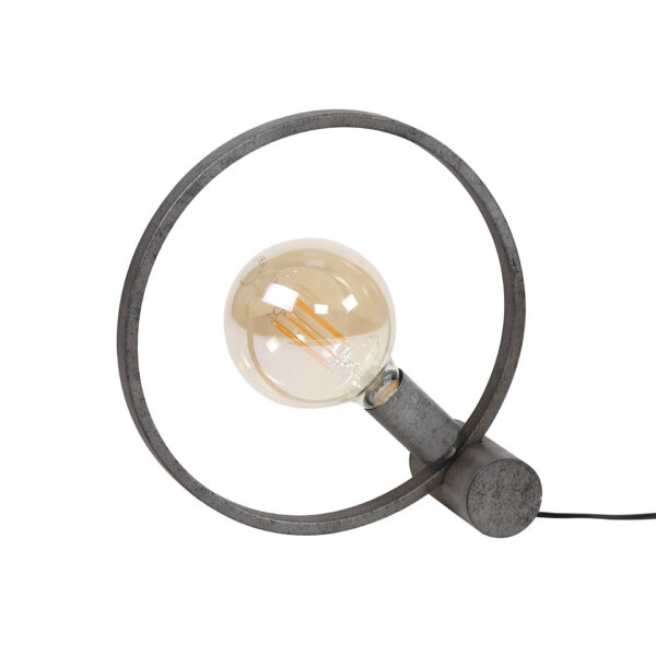 D - Hoyz - Tafellamp Circular - Ø30 Lamp - Grijs/Zwart