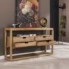 D - Hoyz - Dressoir Sahara - 140cm - Bruin - Mangohout