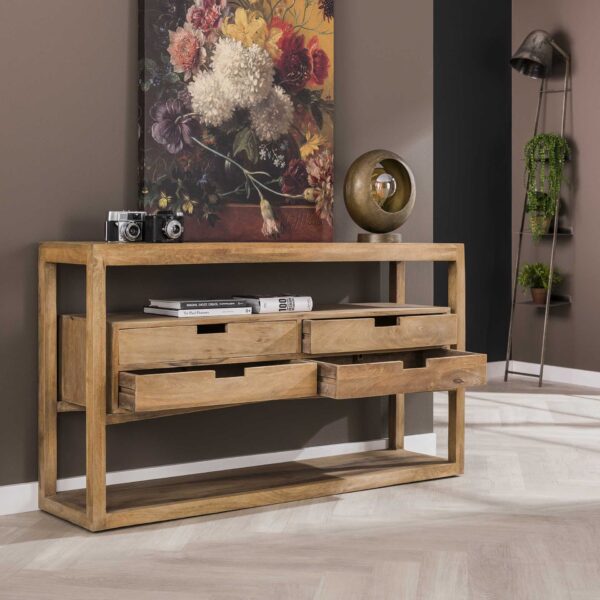 D - Hoyz - Dressoir Sahara - 140cm - Bruin - Mangohout