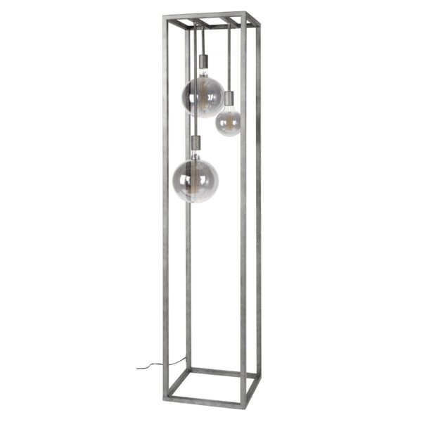 c810-0ac9-44b3-9f7f-f61000063206.jpg D - Vloerlamp Pilar - XL Frame - Vierkante Buis - Zwart/Grijs