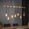 D - Hoyz - Hanglamp Bamboo Wikkel - 7 Lampen - 120x6x150
