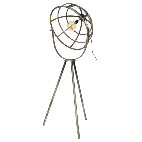 c9af-15d3-4839-8ba0-b8d455a74327.jpg D - Vloerlamp Dome - Ø60 - Driepoot Frame - Grijs - 72x65x165