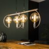 D - Hoyz - Hanglamp Chop XL - 4 Lampen - Zilverkleurig