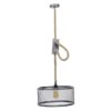 D - Hoyz - Hanglamp - Ø40 cm mesh - Verstelbaar Touw - Rond