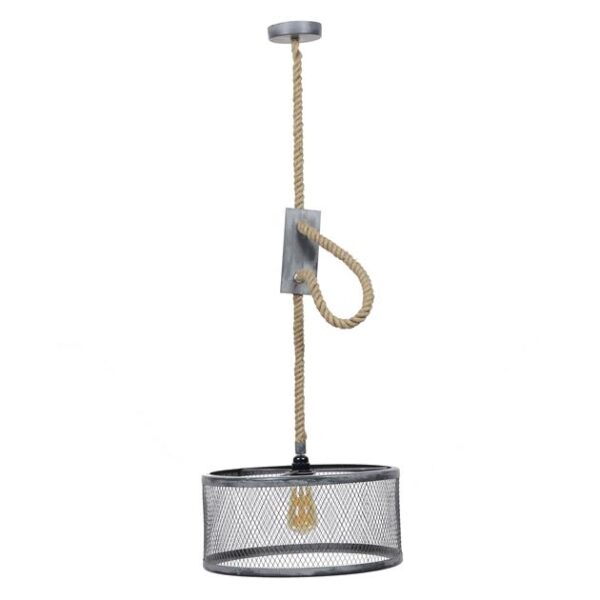 D - Hoyz - Hanglamp - Ø40 cm mesh - Verstelbaar Touw - Rond