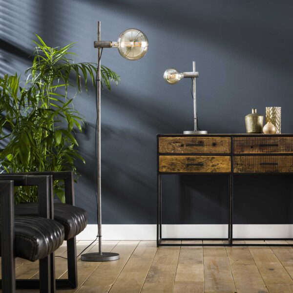 D - Vloerlamp Motion - 1 Lamp - Industrieel - 25x25x150