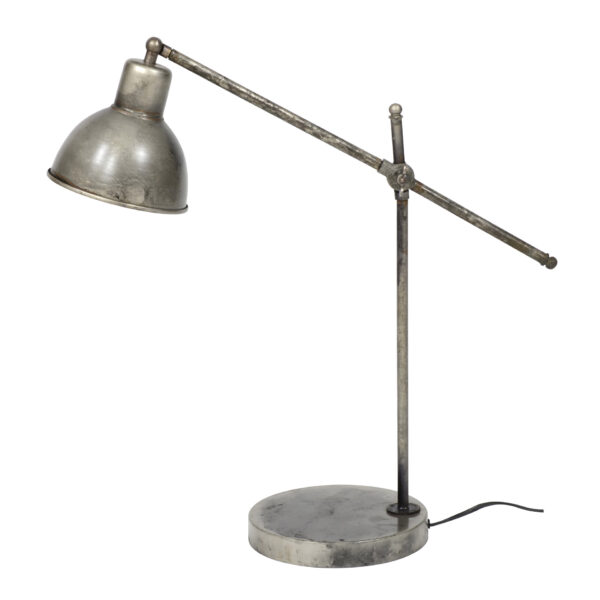 D - Hoyz - Tafellamp Loft Hinged - Industrieel - Grijs - 21x53x67