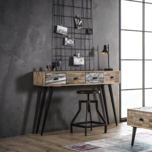 d229-b79e-44bd-9ee0-039624630e3b.jpg D - Bijzettafel Teca - Bruin - Tafel - 120x30x80 - Modern