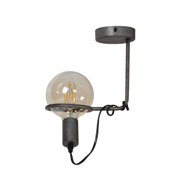 d275-d2b3-43a5-8cb8-acfd2876bb84.jpg D - Plafondlamp Saturn - 1 Lamp - Ø12,5 Lichtbron - Transparant
