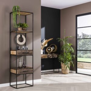 D - Hoyz - Wandrek Float 2L - 50cm Breed - Bruin -  Hout
