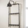 d6de-4fb9-4c83-9259-3741d809ce95.jpg D - Hoyz - Kapstoklamp - Grijs - Wandkapstok met Lamp - 75cm Hoog