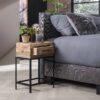 d71a-6bd7-4aed-8505-20b384e9bf2d.jpg D - Hoyz - Nachtkastje Lodge - Zwart - 1 Lade - 40x30x60