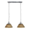 d8ac-87d1-4005-806b-28043c8c8eb4.jpg D - Hoyz - Hanglamp - 2x Ø40 cm Mangohouten Kap - Hanglampen