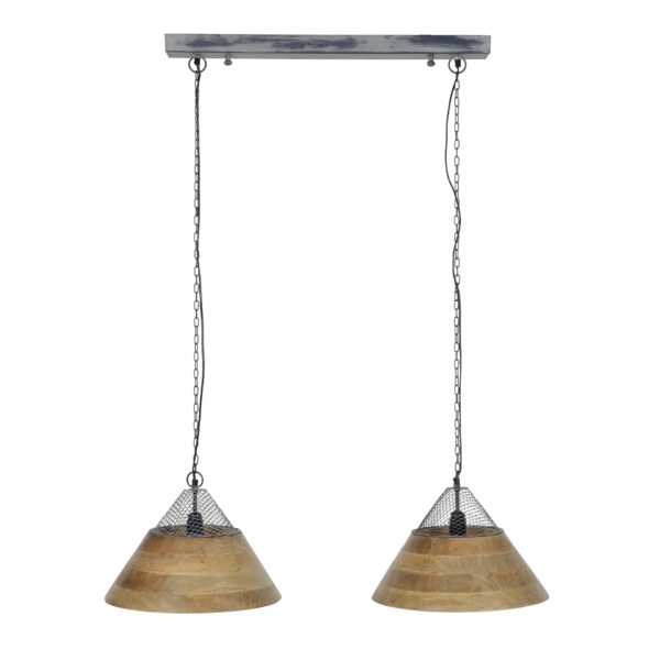 d8ac-87d1-4005-806b-28043c8c8eb4.jpg D - Hoyz - Hanglamp - 2x Ø40 cm Mangohouten Kap - Hanglampen