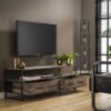 D - Hoyz - TV-meubel Turf - 135cm - Grijs - Hout