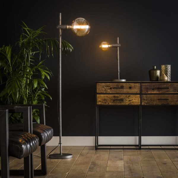 D - Vloerlamp Motion - 1 Lamp - Industrieel - 25x25x150