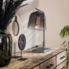 de13-30e6-4a4c-8769-7f6f8dca9f2b.jpg D - Hoyz - Tafellamp Grey Shaded - 1 Lamp - Grijs/Zwart