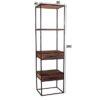D - Hoyz - Wandrek Float 2L - 50cm Breed - Bruin -  Hout