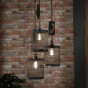 D - Hoyz - Hanglamp - 3x Ø20 cm mesh - Hanglampen - Diverse hoogtes