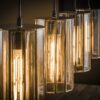 D - Hoyz - Industriele Hanglamp - 4 Lampen - Artdeco - Cylinder