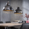 D - Hoyz - Hanglamp Industry Raster -  2xØ38 Lamp - Grijs