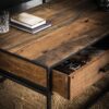 D - Hoyz - Salontafel Float met Lades - Hardhout  - 120x60cm