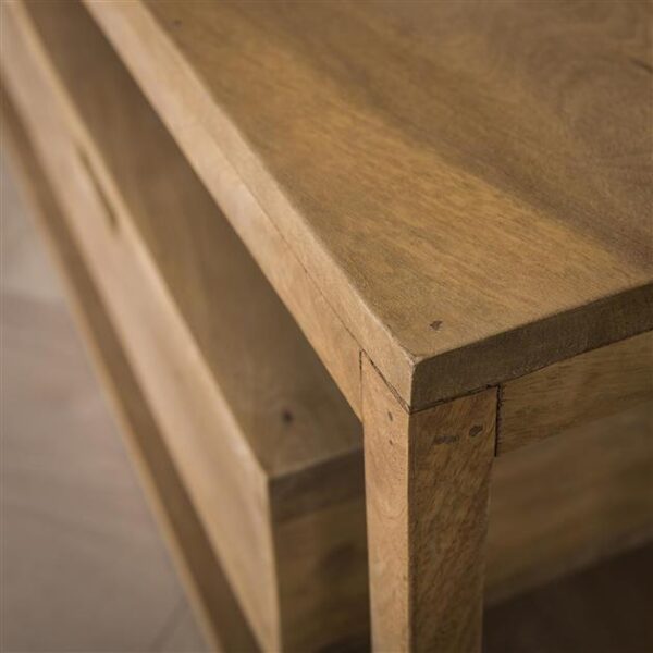 D - Hoyz - TV-meubel Sahara 140cm - Mangohout - Bruin