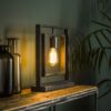 e871-171f-4960-858d-4c9f93afec5b.jpg D - Hoyz - Vintage Tafellamp - Draaiende lamp - Vintage Tafellamp - Metaal - Charcoal