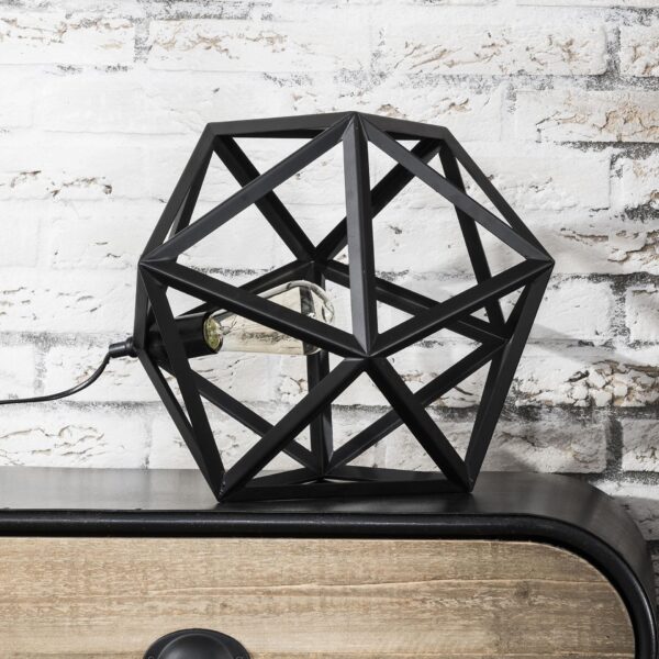 e9f8-5117-4497-a809-63cad6adc0df.jpg D - Hoyz - Tafellamp 1 Lampen - Triangle - Zwart