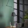 D - Hoyz - Hanglamp met 1 lichtpunt - Staal met Charcoal finish - Kinetic lamp Ø25 - in hoogte verstelbaar - Industriële Hanglamp voor woonkamer of eetkamer