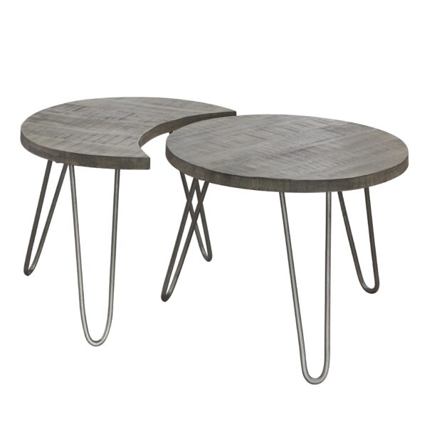 D - Hoyz - Salontafel Set - Ø60 - Rond - Set van 2 - 60x60x45