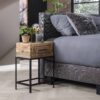 f109-56a1-4ffe-8540-b692d05d7e50.jpg D - Hoyz - Nachtkastje Lodge - Zwart - 1 Lade - 40x30x60