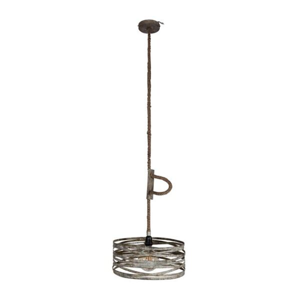 D - Hoyz - Industriele Hanglamp - Ø40 - Twist Touw