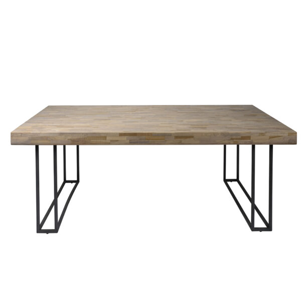 D - Hoyz - Eetkamertafel Teca - Hout - Tafel - Bruin - 240x100x78