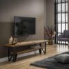 fb44-228d-49a3-888a-52f392bf1192.jpeg D - Hoyz - TV-meubel 160x40 - Bruin - Hardhout - Handgemaakt