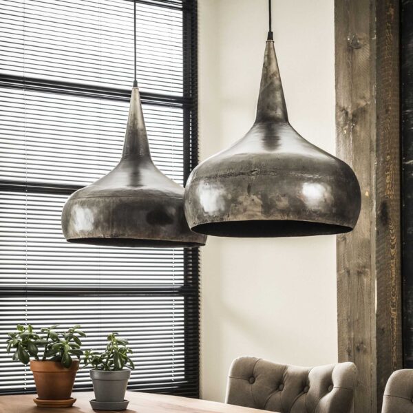D - Hoyz - Hanglamp Trechter - 2x Ø40 Rond - 100x40x150