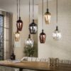 Hoyz Collection - Hanglamp Amfora - Zwart - 37x120x150 cm