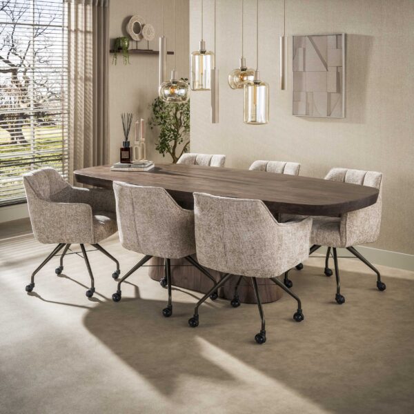 1aa6-3ccd-4730-aa9d-edd69c33f3d9 Hoyz Collection - Hanglamp Serene - Beige - 45x110x150 cm