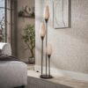 Hoyz Collection - Vloerlamp Cocoon - Bruin - 35x35x168 cm