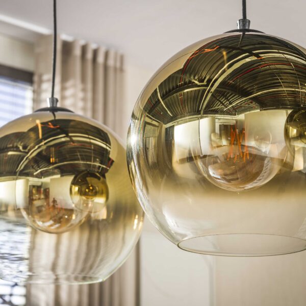 Hoyz Collection - Hanglamp Bubble - Goud - 29x115x150 cm