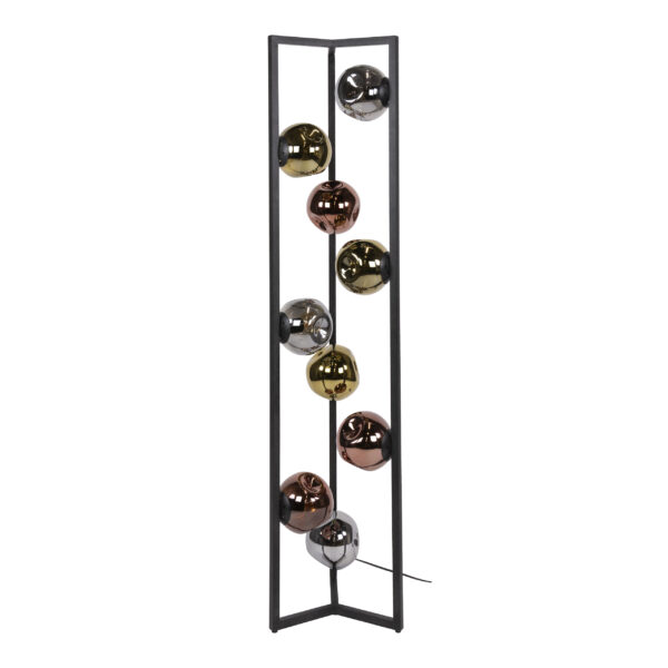 Hoyz Collection - Vloerlamp Stellar - Zwart - 34x34x150 cm