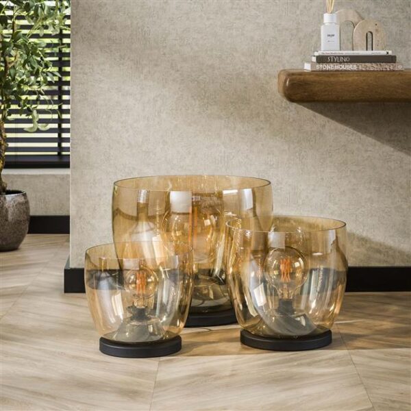 2e9e-eb9a-4620-b821-1587d8a104f8.jpg Hoyz Collection - Vloerlamp UP XXL - Amberkleurig Glas - Ø48